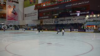 砂漠の国のスケート場