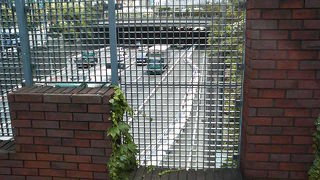 歌舞伎座の裏手に架かる橋です。