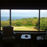 部屋から見える立山連峰