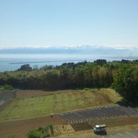 部屋から見える立山連峰2