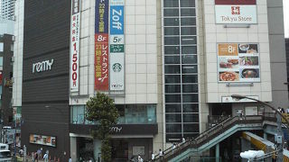 東急池上線に乗る前の買い物に便利な駅ビル