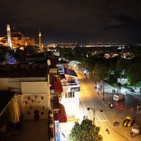 最上階のレストランから