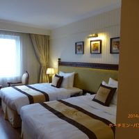 シングルベッド二台です