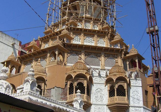 ガネーシャを祀ったヒンズー寺院