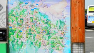 天馬観光が近くに有り、一人旅でも観光バスツアーに参加できる事