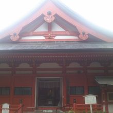 横川観光のメイン、横川中堂の様子