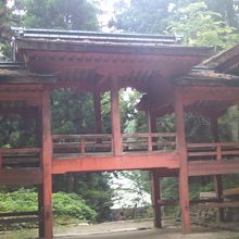 にない堂の連結部分の様子