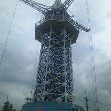 飛行塔からの景色が最高です