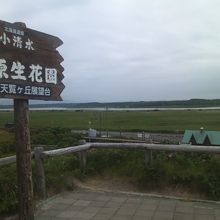 高台からは濤沸湖の景観も素晴らしいです