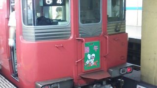 地下鉄鶴舞線に名鉄の電車が走る