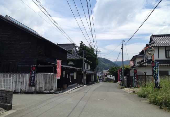 長崎街道の内野宿場跡です