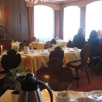 ２階の朝食レストラン