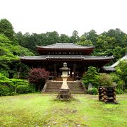 歴史有る山中の静かな御寺・奈良宿坊