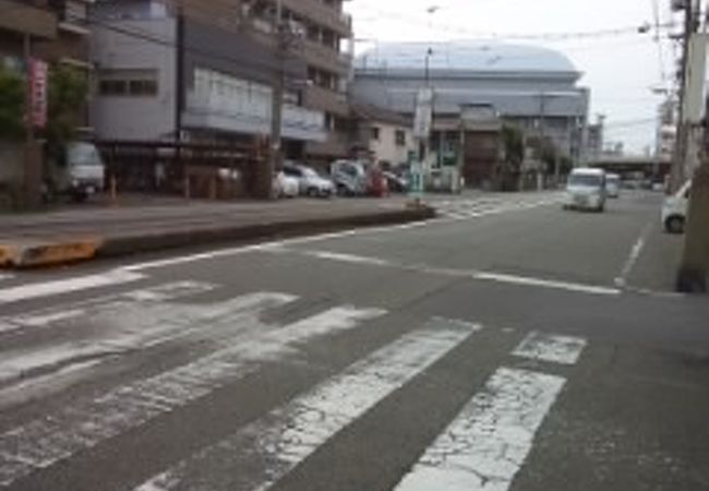 道路のどまんなか