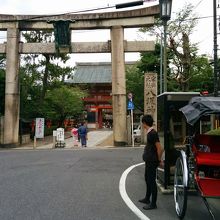 八坂神社石鳥居