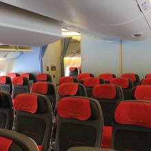 新しくなった座席