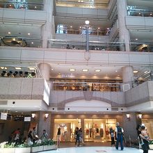 時々イベントが催される会場