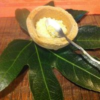 夕食のデザート