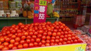 礁溪の名産品は「温泉トマト」