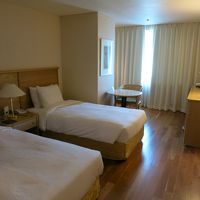 ツインルームです　ベッドは狭くありません