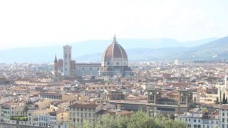 フィレンツェ市街を一望