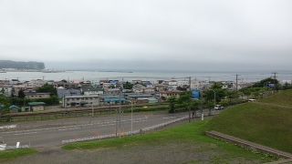 かつては北方へ向かう湾だった