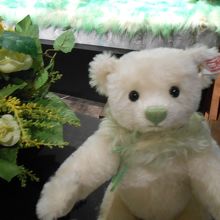 新千歳限定ベアです。このベアも連れて帰りました♪