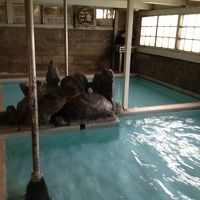 浴場内。混浴です。