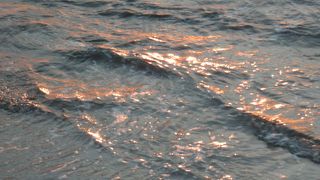 島の南側にあるビーチ