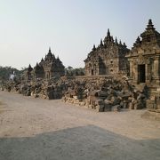 プランバナン遺跡群にある仏教寺院遺跡　～プラオサン寺院～