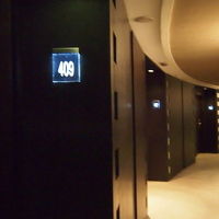 客室の前も美しい。