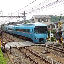 最新型のMSE車。地下鉄に乗り入れる。