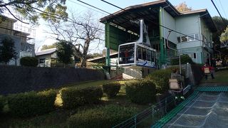 松山城への快速アクセス　ロープウェイ