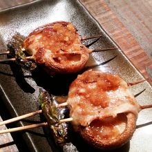 しいたけ巻。まるごとです。