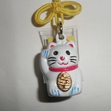 購入した猫のお守り