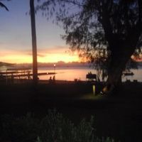 ＰＰＲプライベートビーチの夕日