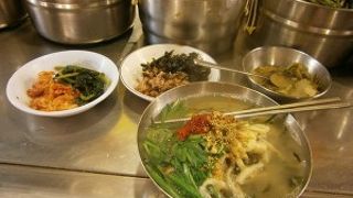 カルグクスがおいしいです！