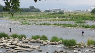 桂川で鮎が解禁に。