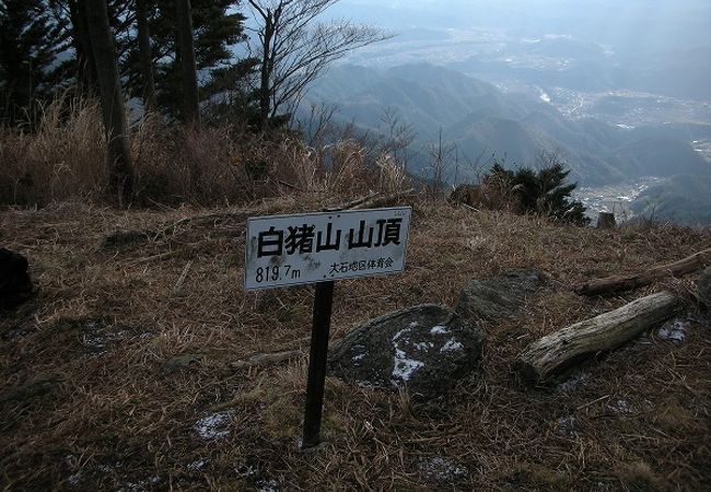 低山で登りやすいです。