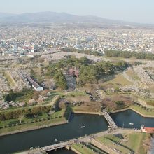 五稜郭タワーより