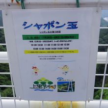 シャボン玉が出る時間帯