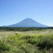 富士山がとても綺麗