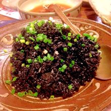 イカ墨ジューシー