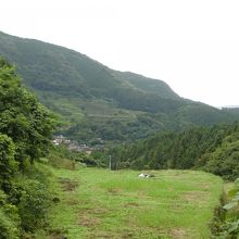 垣内史跡からの展望