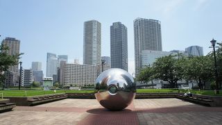 きれいに整備された公園です