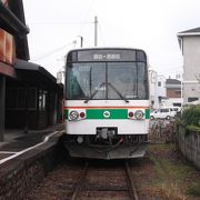 揺れる列車