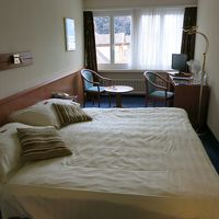 ベッドは広めでよし