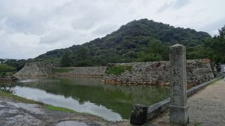 城下町がメインの萩城