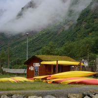 周辺の川でカヌーが楽しめる