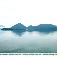 朝の洞爺湖